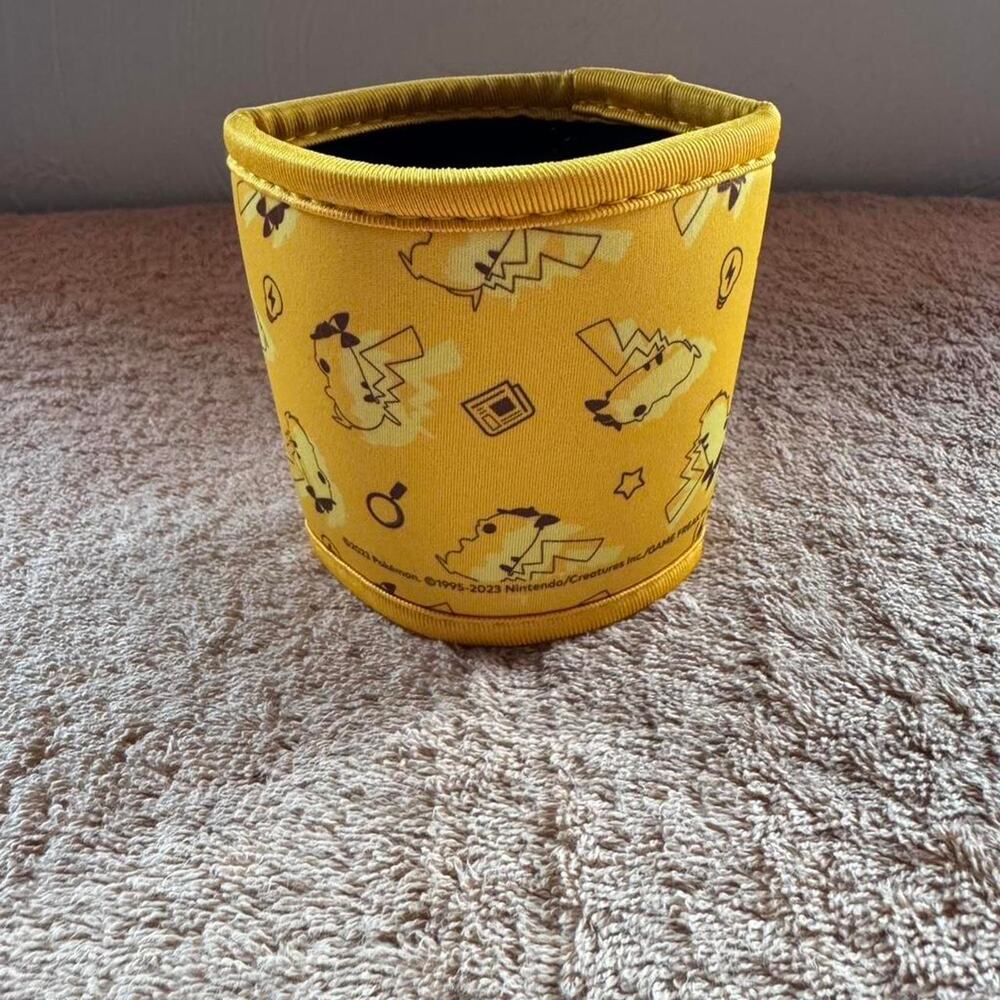 2023 Yellow Detective Pikachu Returns cup sleeve Koozie Nintendo Switch Promo